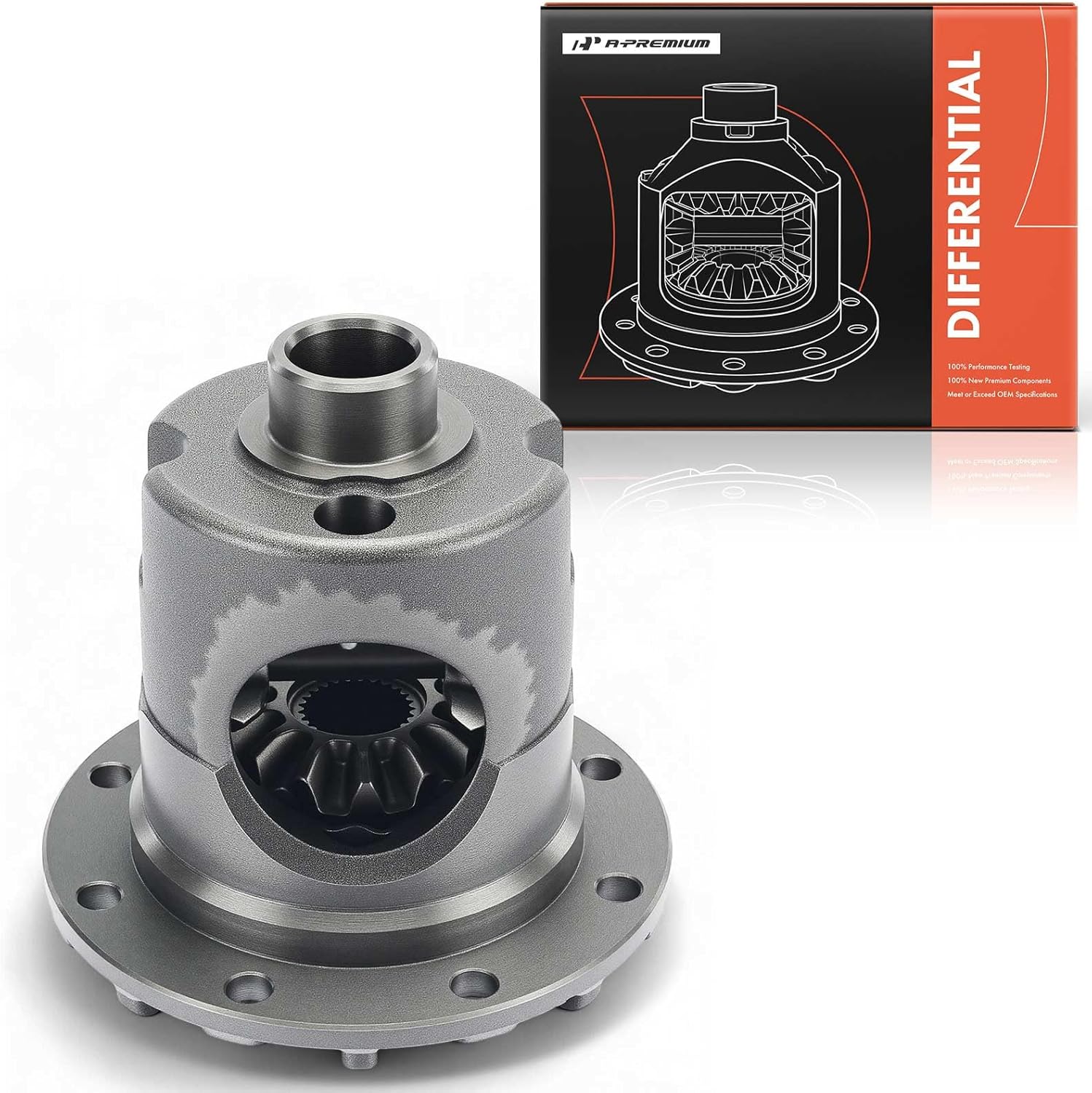A-Premium Rear Differential Assembly Compatible with Jeep Grand Cherokee 1993-1998, Wrangler 1987-1995/1997-2001, Cherokee 1985-2001, TJ 1997-2001