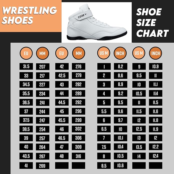 Core Worstelschoenen voor heren, dames en kinderen, antislip vechtsportschoenen, robuuste trainingsschoenen, crossfit en gewichtheffen, vechtsportschoenen met Scandinavisch design, zwart, 42 EU