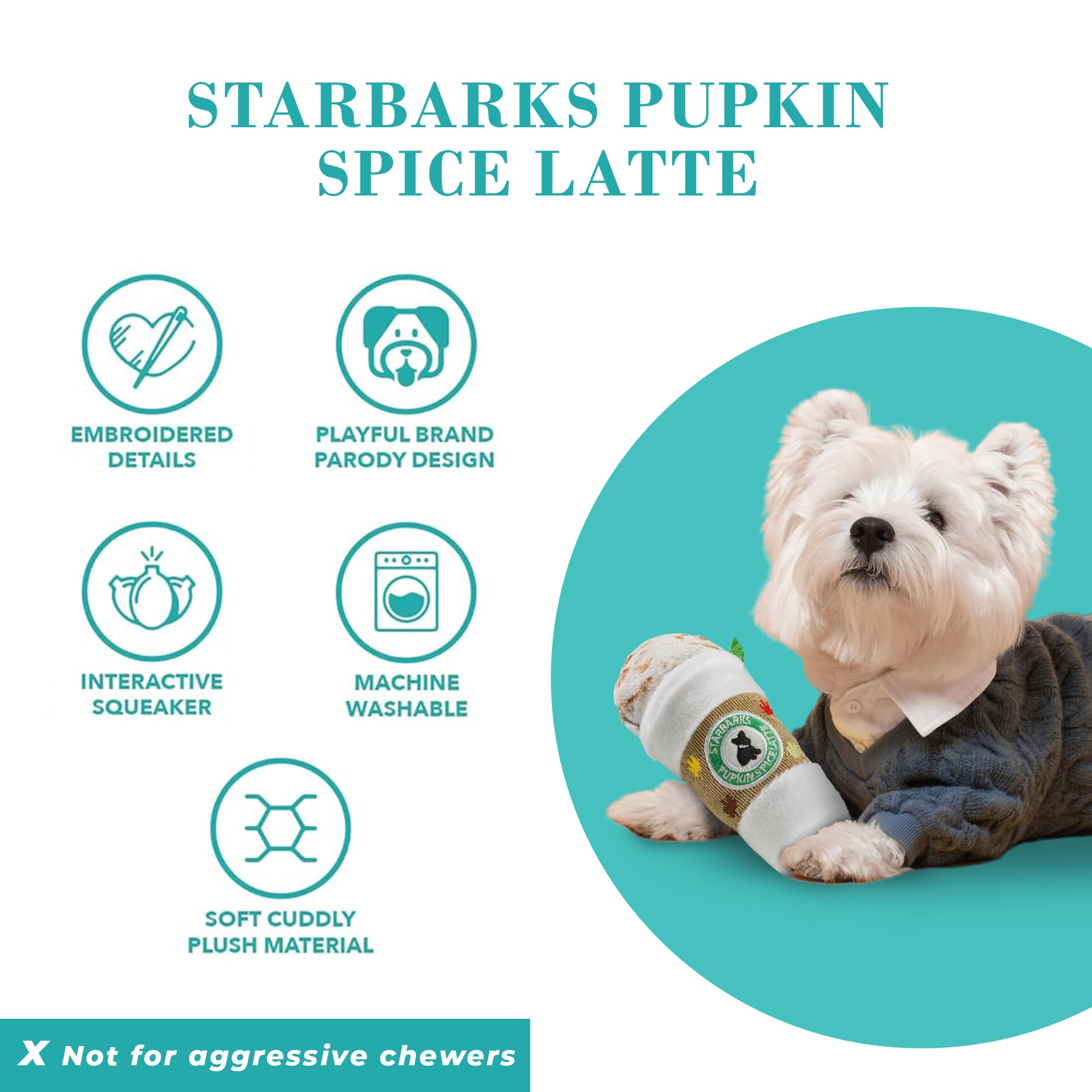 Pet Supplies : Haute Diggity Dog Starbarks Pupkin Spice Latte