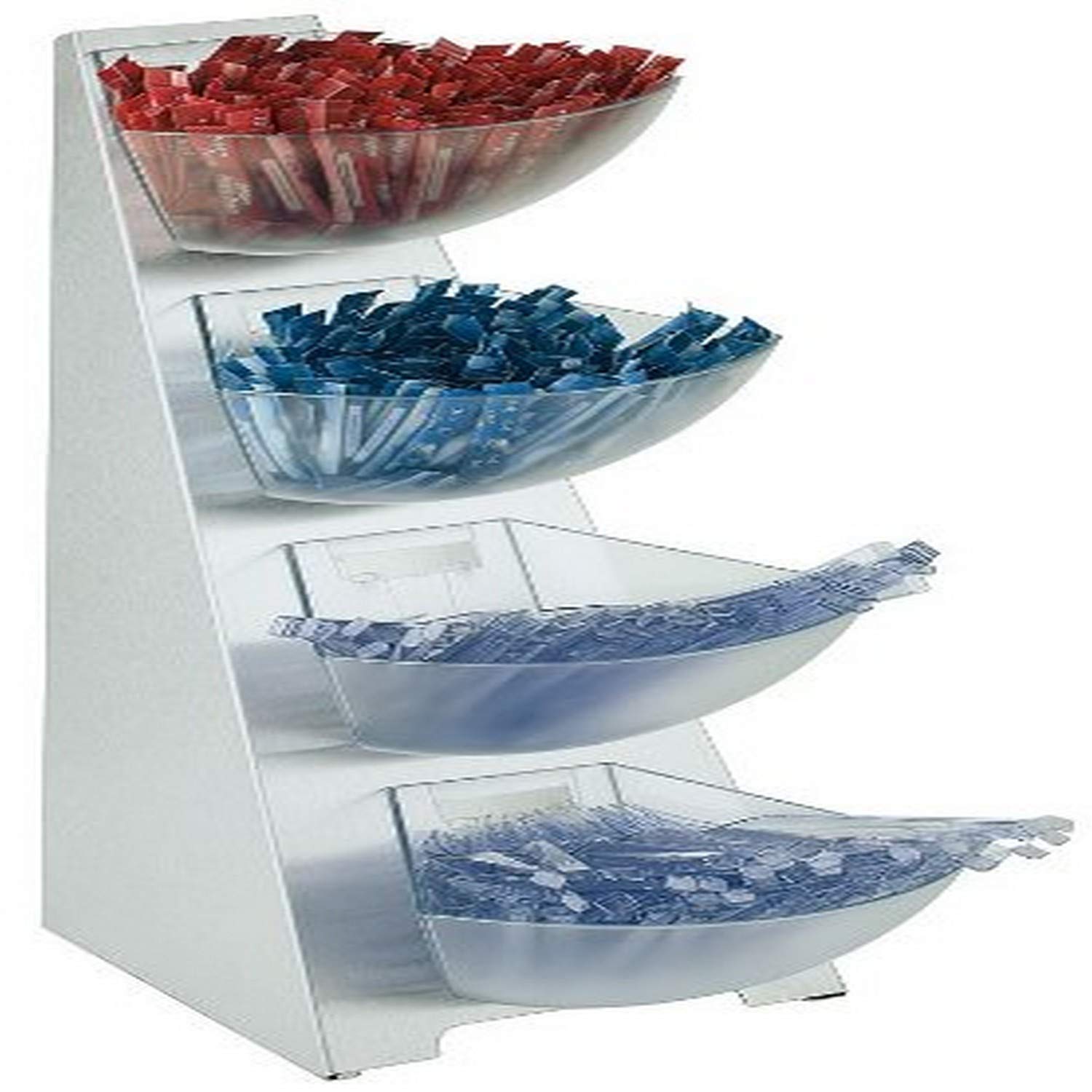 Soporte Para Condimentos Y Condimentos De Acero Inoxidable, 6 Unidades Con Soporte Makinox