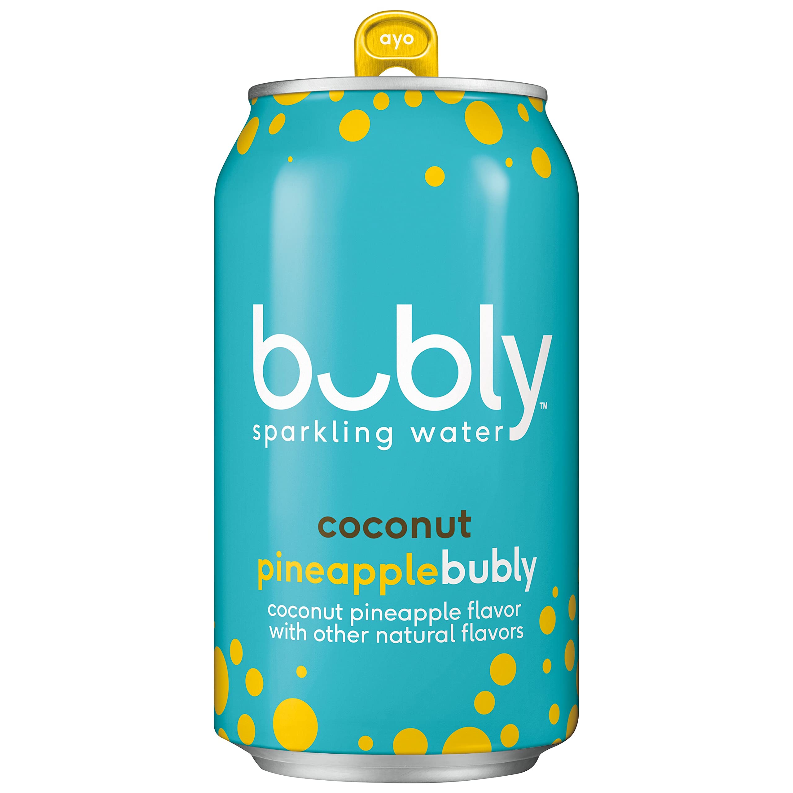 Buy bubly Sparkling Water, Coconut Pineapple, 12oz Cans (8 Pack) Online