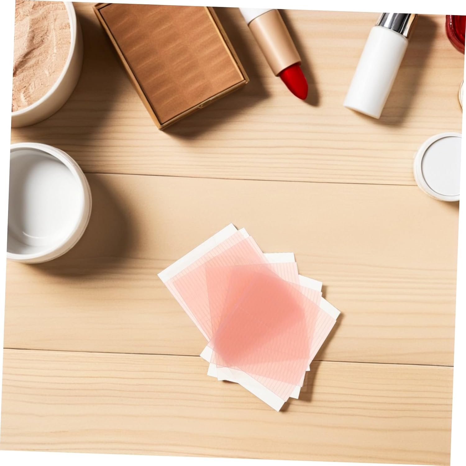 10 Sheets Invisible Self-adhesive Nasal Wing Shrinking Stickers for Women, Breathable Nose Shaping Strips with Professional Contour Design for Daily Use and Occasions