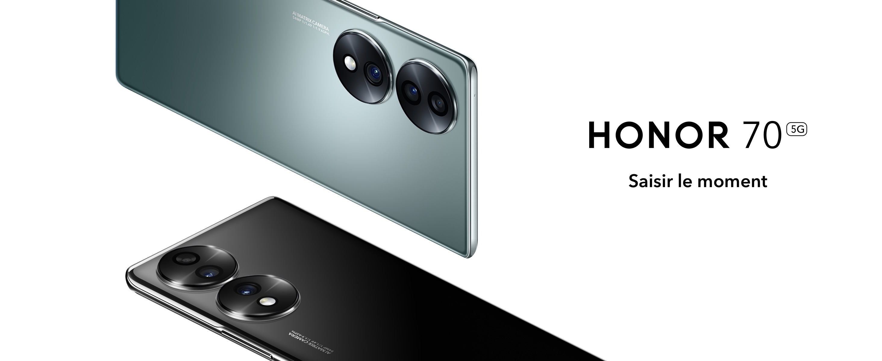 Honor 70 Telephone Portable, Smartphone 5G 8+128 Go, Écran 6,67