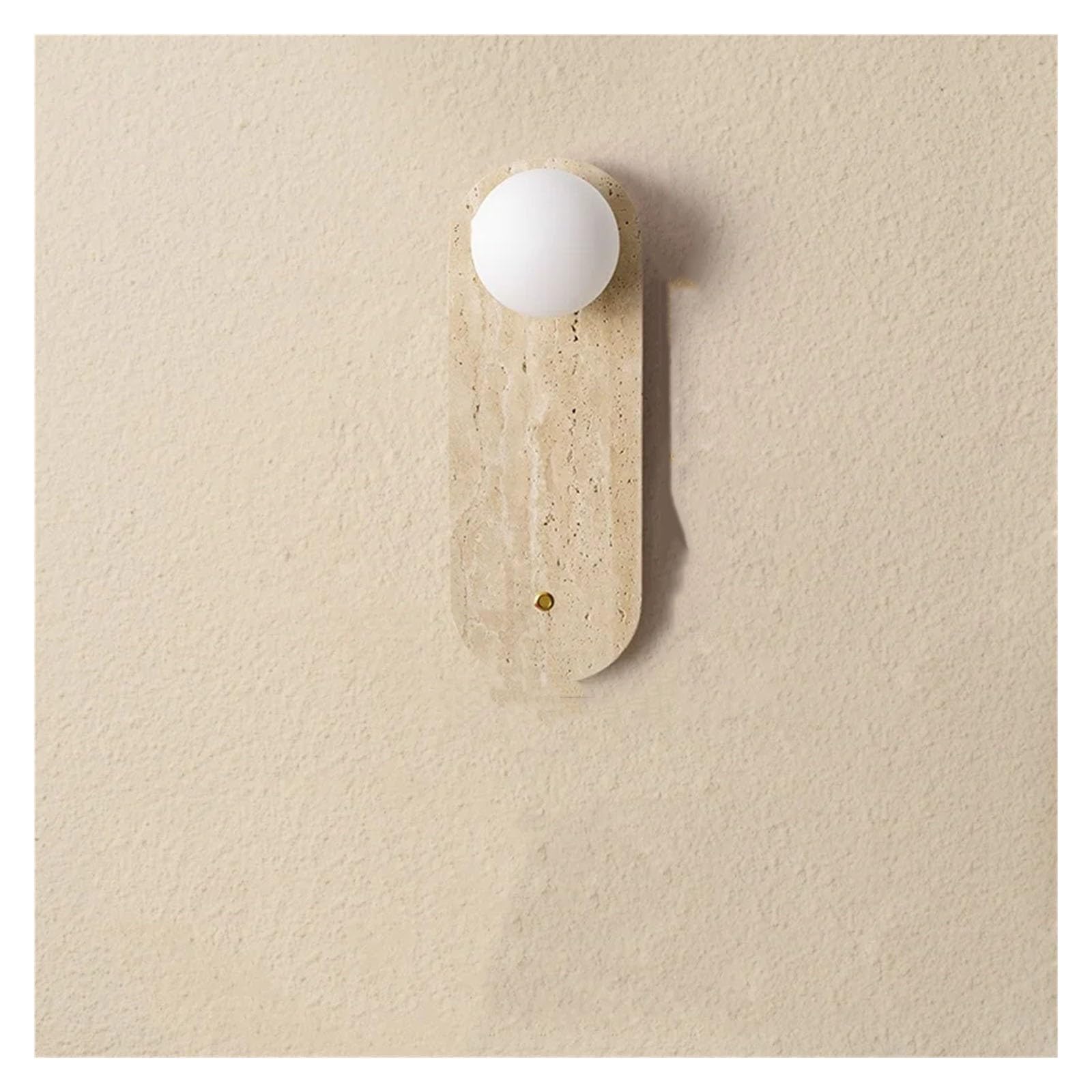 Lámpara de pared LED de piedra natural de cueva amarilla con iluminación creativa moderna 7