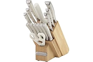 Martha Stewart 15-Piece Forged Knife Set: Culinary Precision at Your Fingertips