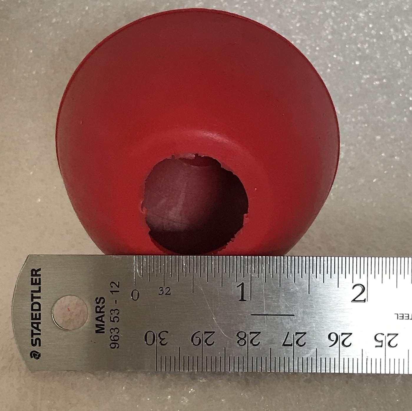 Flush Ball, 2.5 Inch Rubber Toilet Tank Flush Ball with