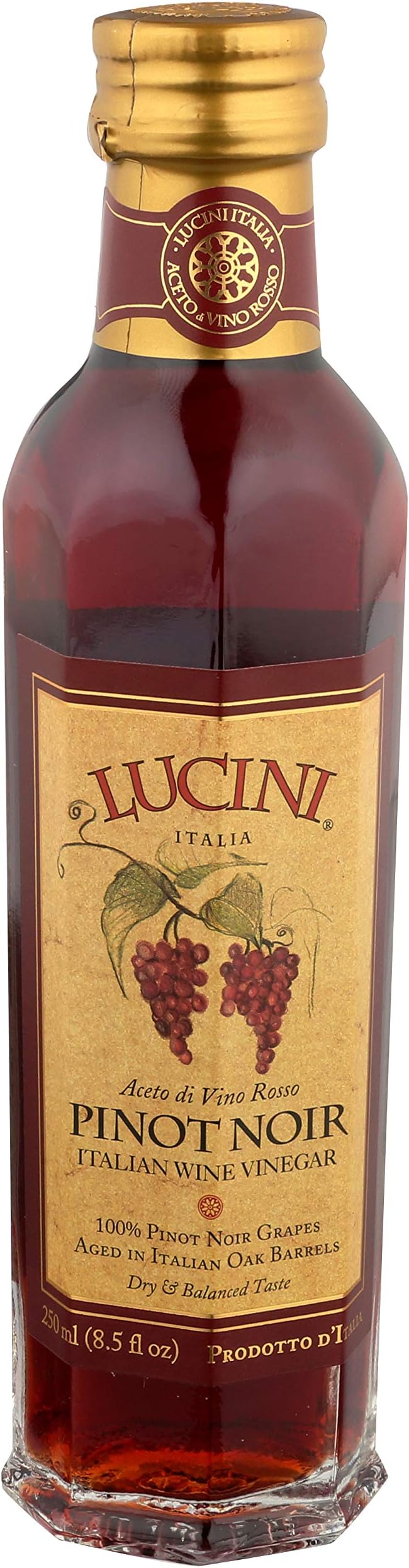 Lucini, Pinot Noir Italian Vinegar 8.5 Ounce
