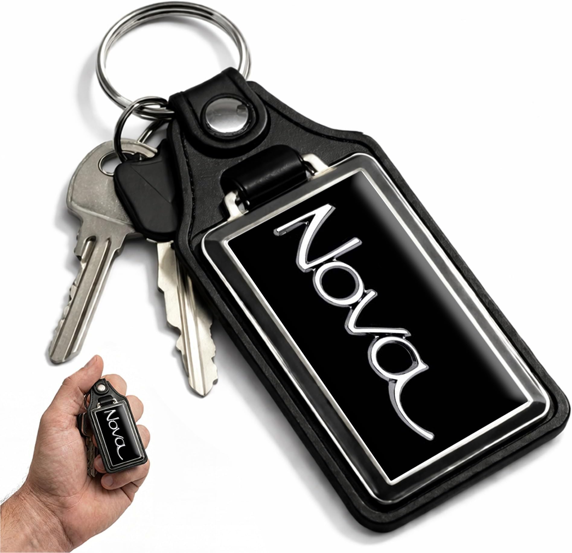 Car Key Chain for Nova - Classic Models Keychain for Men and Women Gift Key Ring