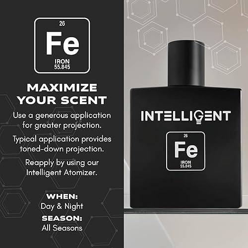 Miniatura 4 de Intelligent Iron Eau de Parfum  Colonia para hombre   Magnético, masculino y atemporal  3.4 onzas líquidas (3.4 fl oz)