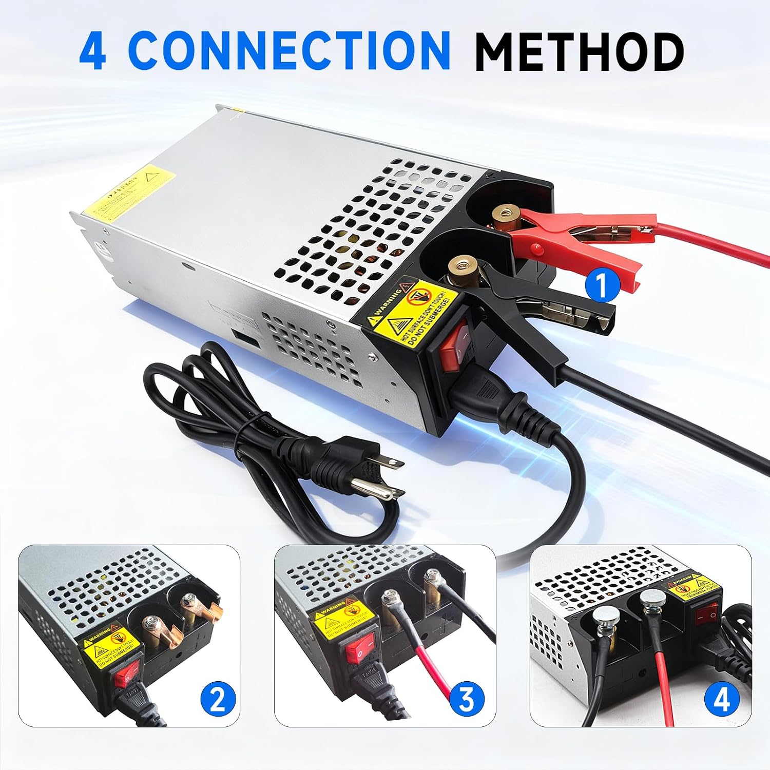 New Upgraded DIY SMPS 110V AC to DC 12V 125A 1500W Power Supply,12V DC Power Supply,110V to 12V Converter Voltage Transformer for Motor Pump CCTV 3D Printer Air Compressor Led (DC24V1500W)