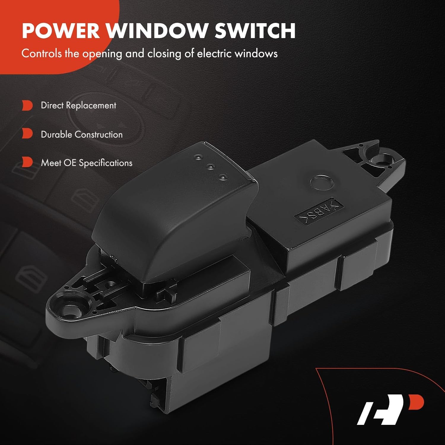 A-Premium Power Window Switch Compatible with Mazda 6 2006-2007/2009-2010, 5 2006-2010/2012-2015, Without Automatic Down
