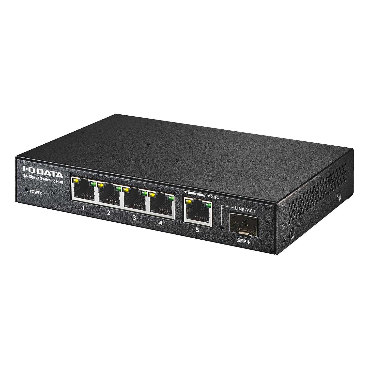 Amazon | IODATA 5ポート 10G対応 SFP+搭載 2.5Gbps
