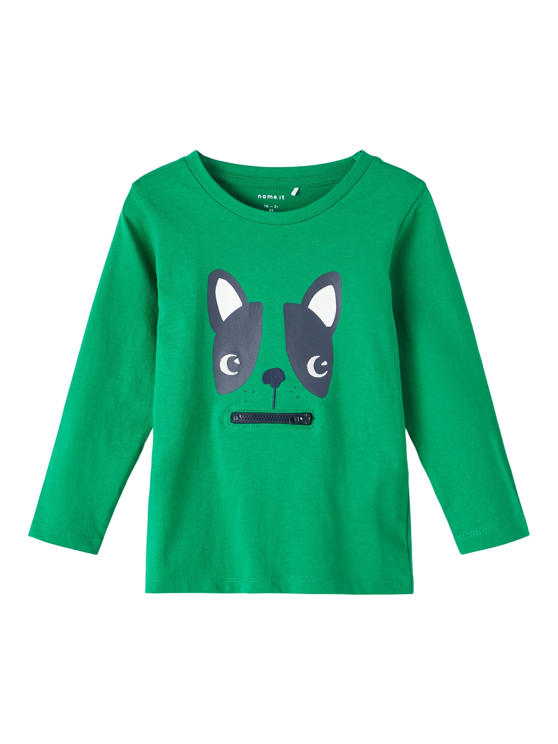 NAME IT Nmmsanny LS Top Box Camisa Manga Larga para Niños