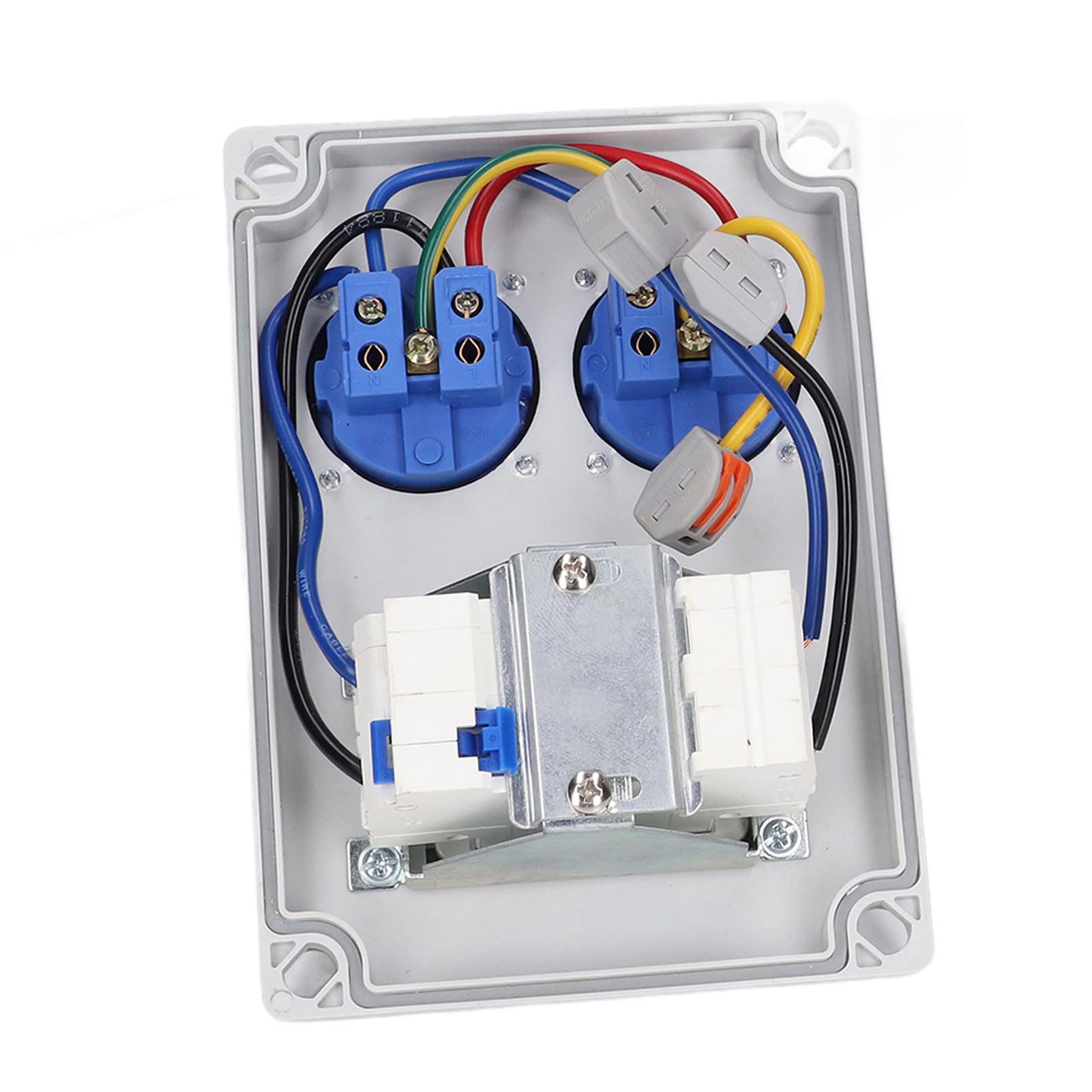 Wakects Boîtier de Prise Murale, Prise de Courant Double 230V 40A, pour