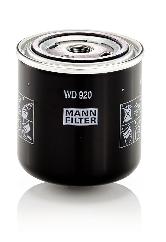 Filtro hidráulico spin-on Mann Filter WD920 para tratores – 1 unidade