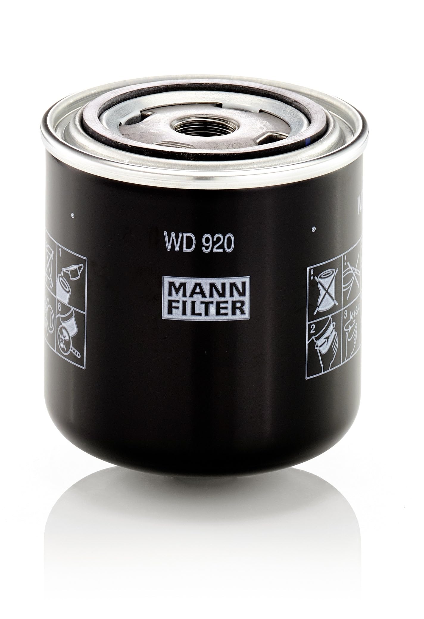 MANN-FILTER WD 920 Oil Filter Hydraulics filter - for Off-Highway Applications