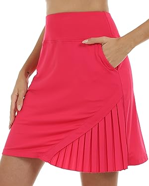 Sportlicher Tennisrock mit Shorts