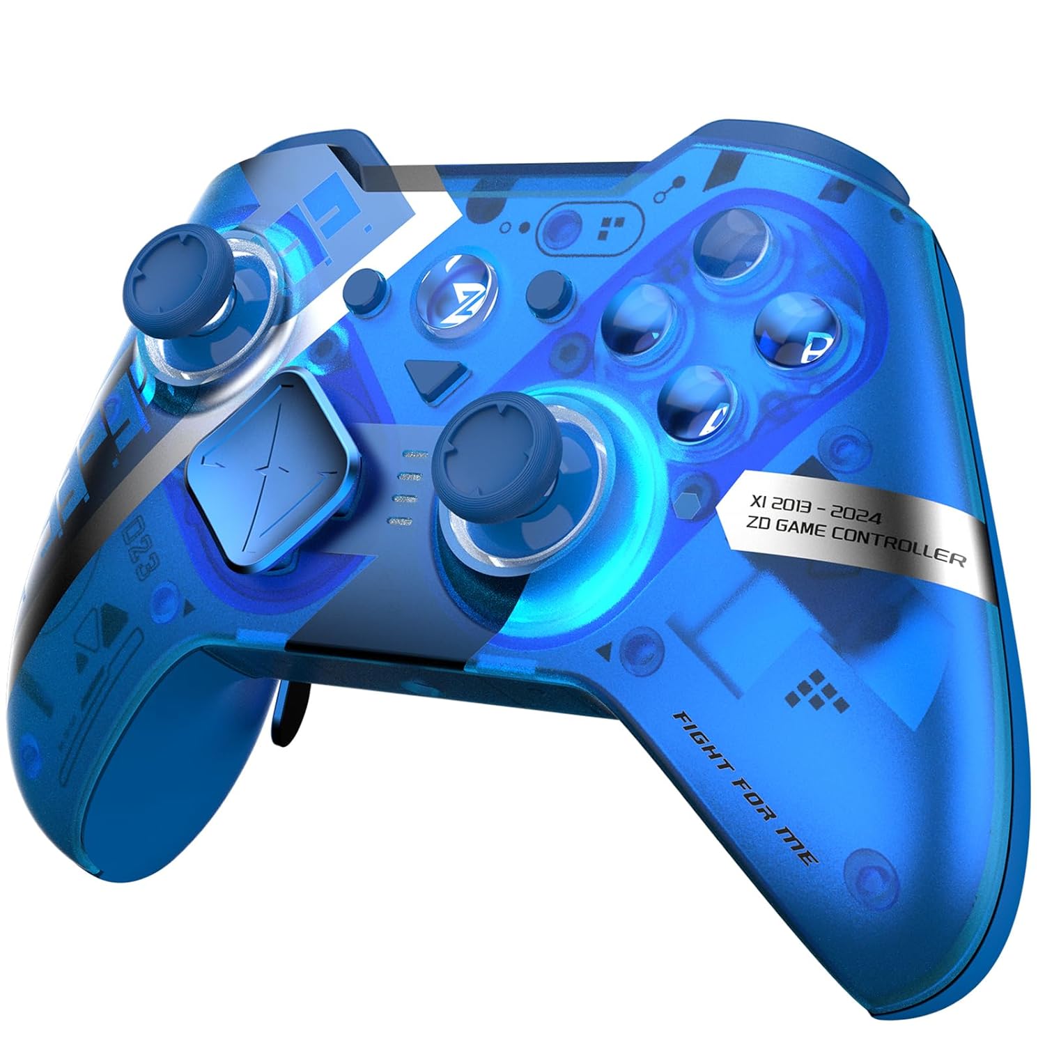 ZD O+ Excellence Wireless PC Controller – Modular Design, Hall Effect Joysticks, Remappable Buttons, RGB & Audio Jack for Switch/Switch2, PC, Android & iOS (11 Anniversary Edition)