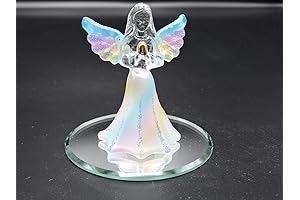 Glass Angel Statues - Angel of Grace Figurine