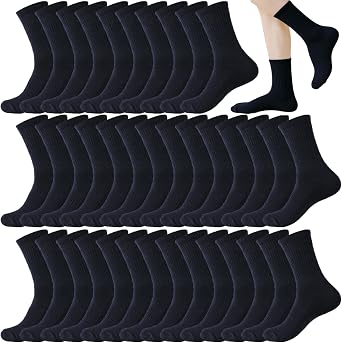 10/20 Pairs Crew Athletic Socks for Women Moisture Wicking Cushion Crew Socks for Sport Running Traveling