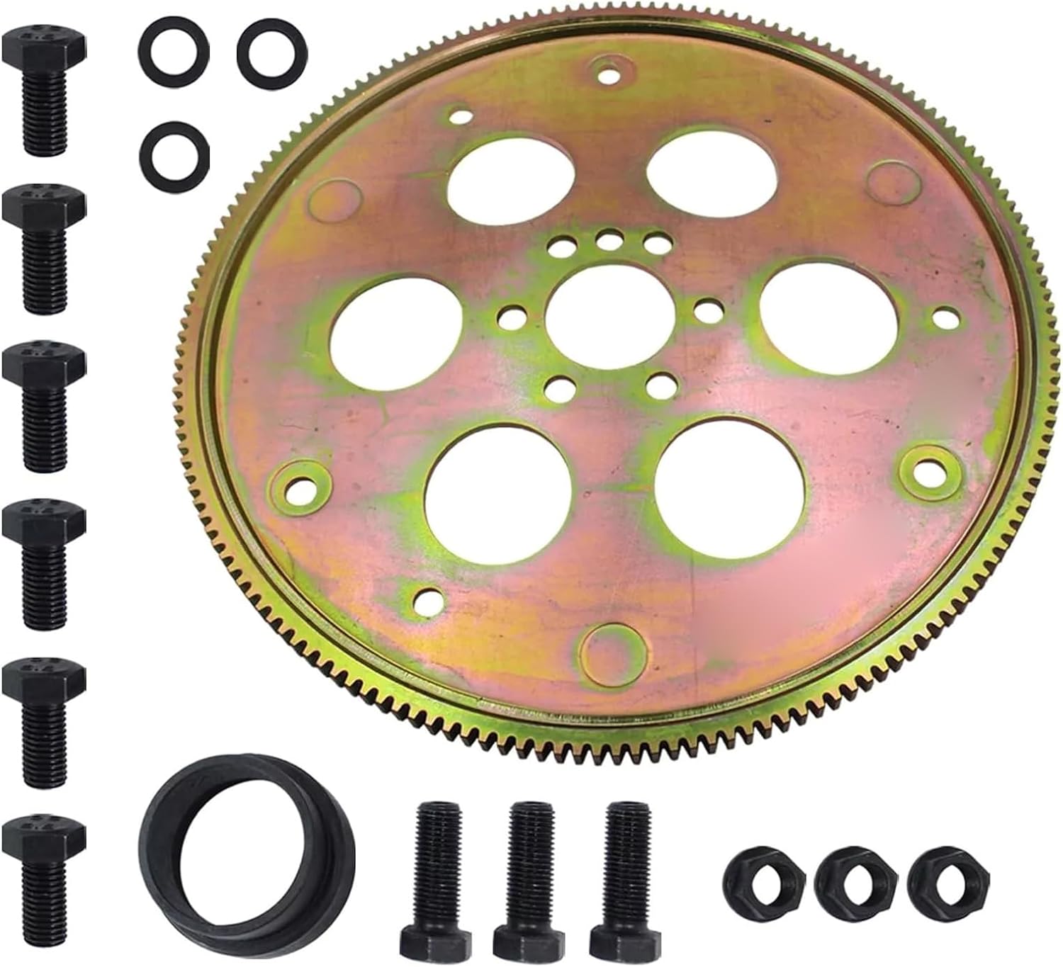 Adapter Flexplate Kit Replacement for LS1/2/6/5.3/6.0 Gen III GM to TH350/700R4/4L60 LSOT00142 + LSRB200748