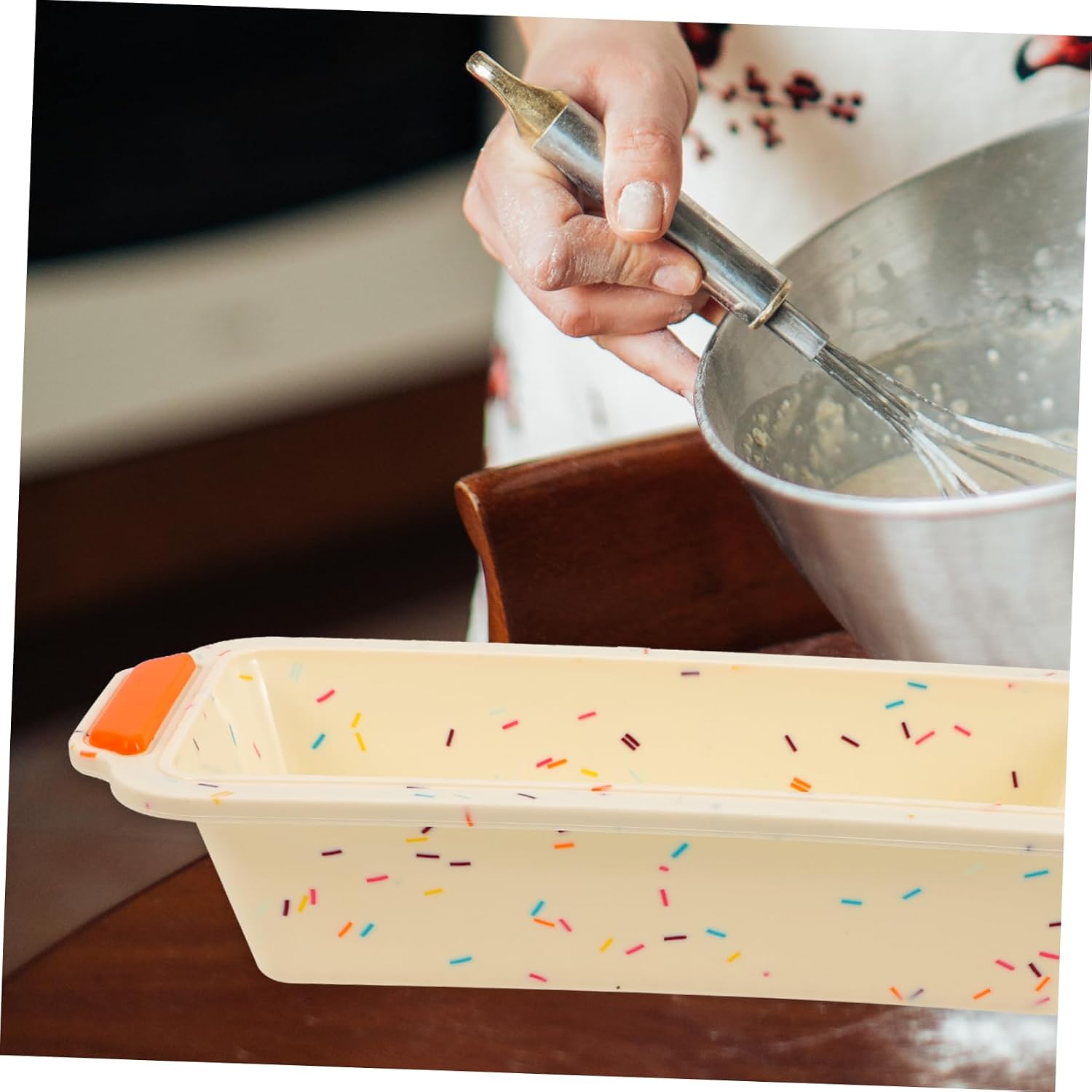 Silicone Toast Baking Mold Nonstick Flexible Loaf Pan for Easy Baking Multi-Color Design Heat Resistant for DIY Bread and Cake Making