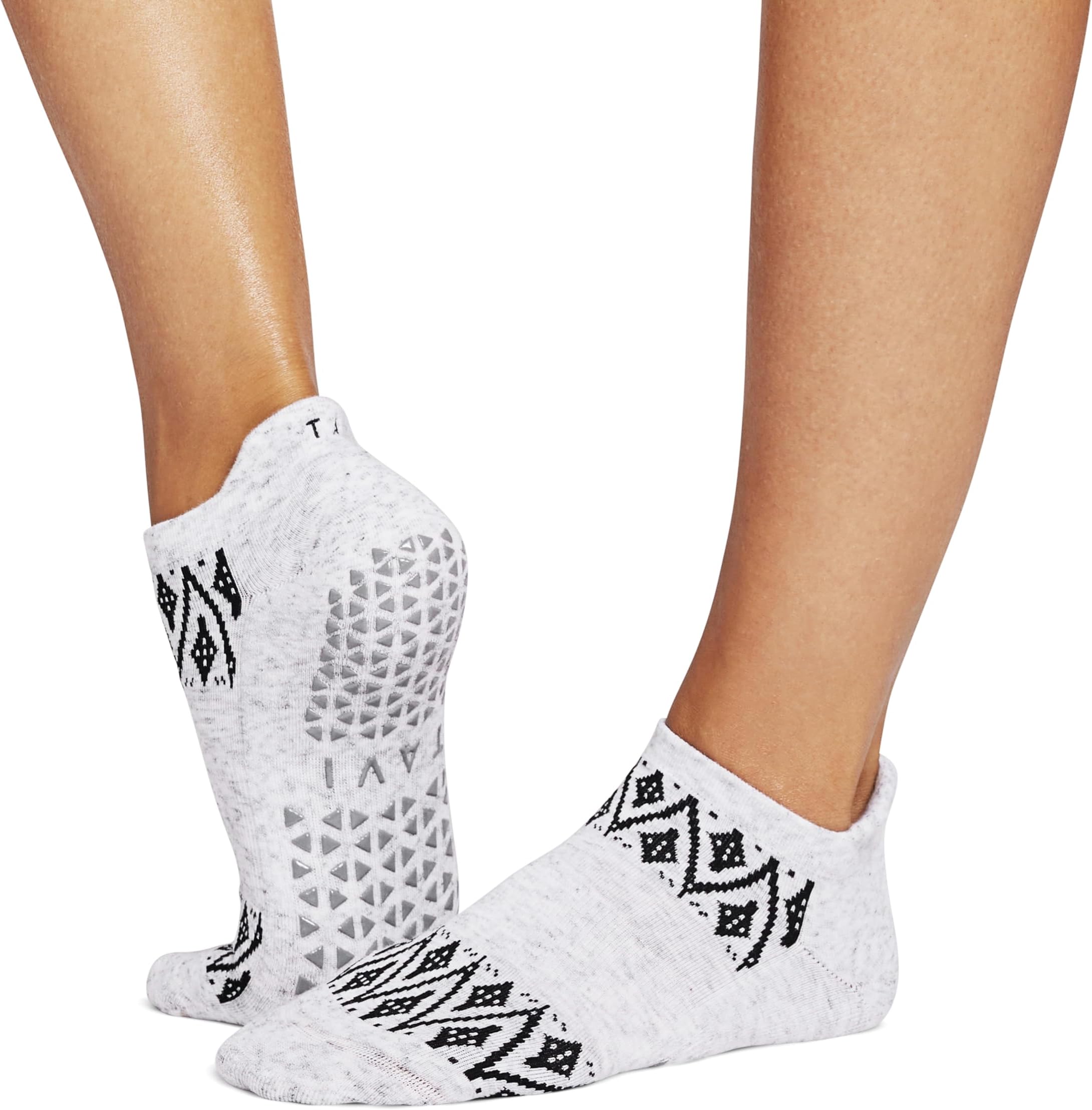 TAVI Women’s Savvy Grip Socks - Pilates Socks with Grips for Women, Slipper Socks for Pilates, Yoga, and Ballet, Barre Socks