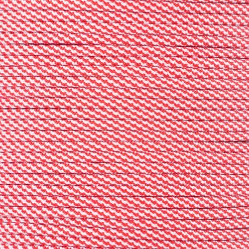 Paracord Planet 250 Foot Spools of 550 Type III 7 Strand Paracord (Candy Cane 250 Foot Spool)