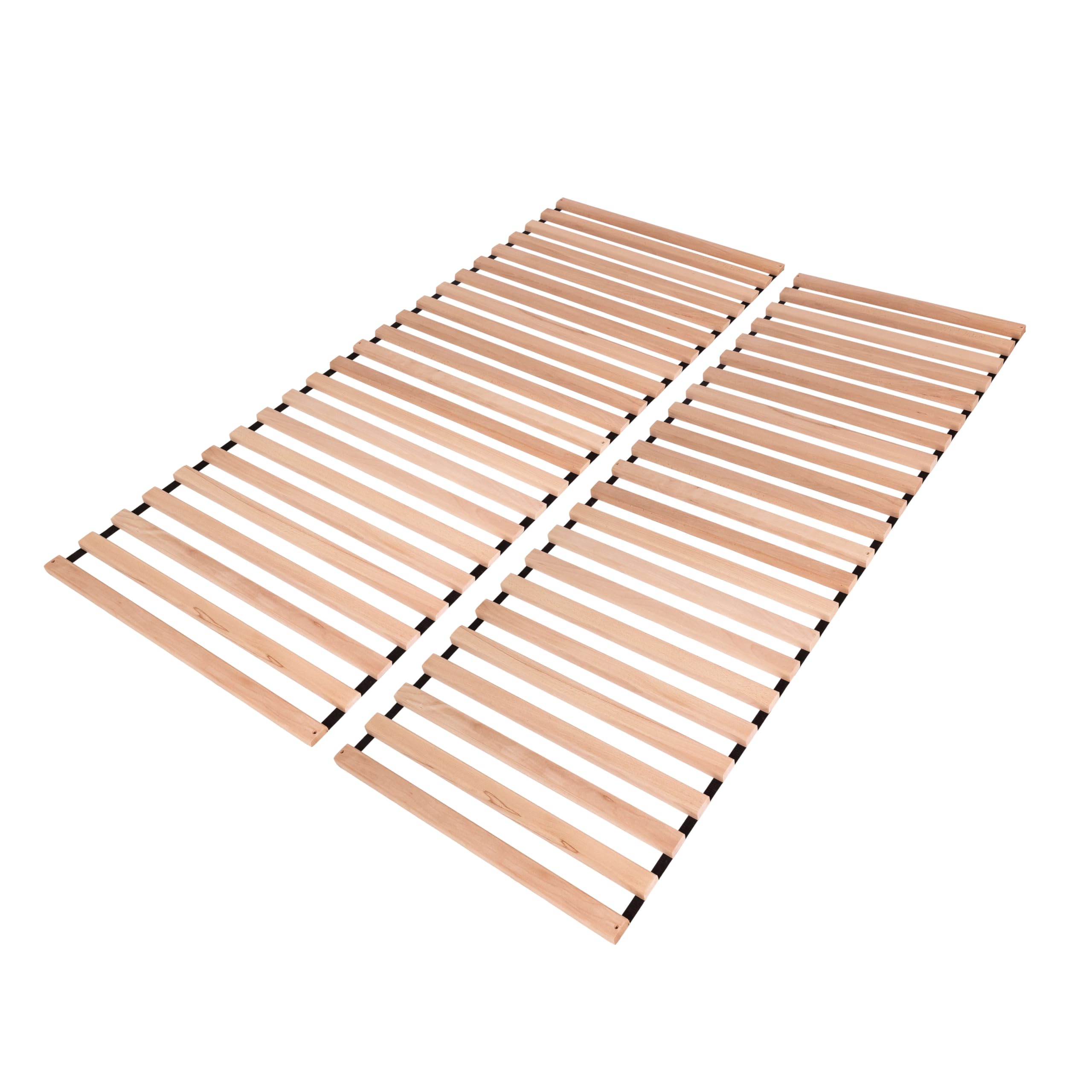 KROKWOOD Premium Slatted Bed Base โ Set of 20 Durable and Stable Wooden Bed Slats, Solid Beech Replacement Slats 150 x 200 cm