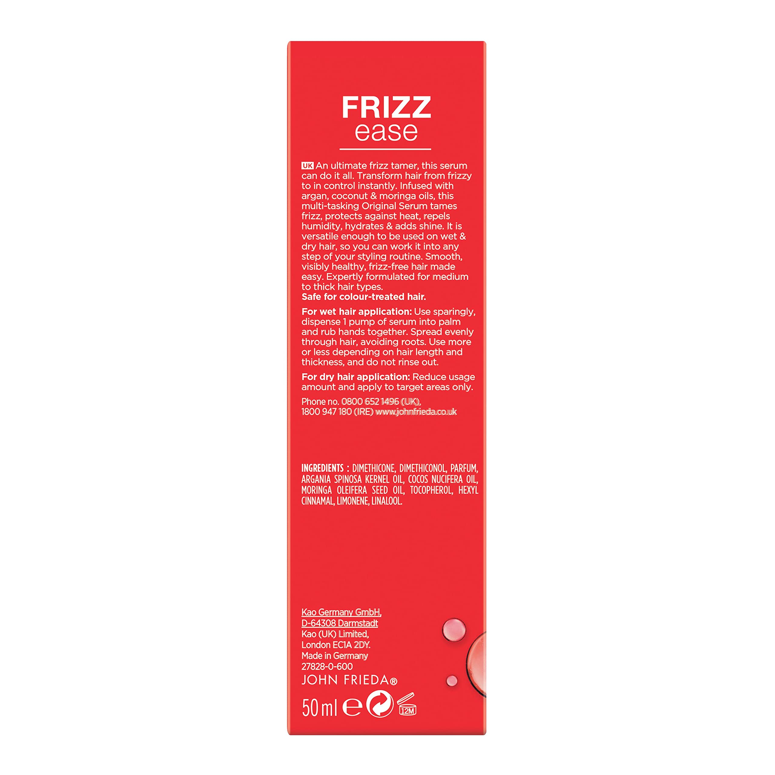JOHN FR FRIZZ SERUM ORIGINAL C/NOR 50