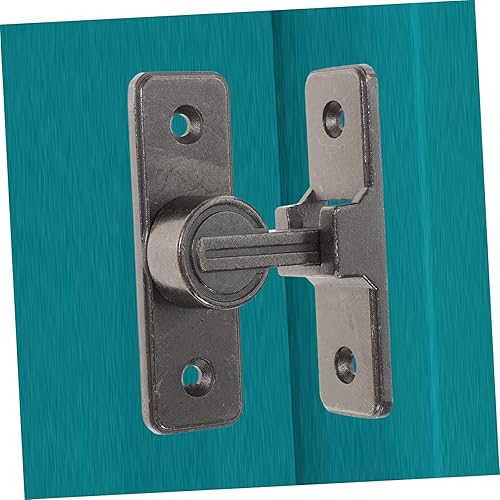 Miniatura 9 de YARNOW Cerradura de puerta de 90 puertas Cerraduras de puerta de gabinete Cerradura de puerta de valla Cerraduras interiores para puertas Cerraduras