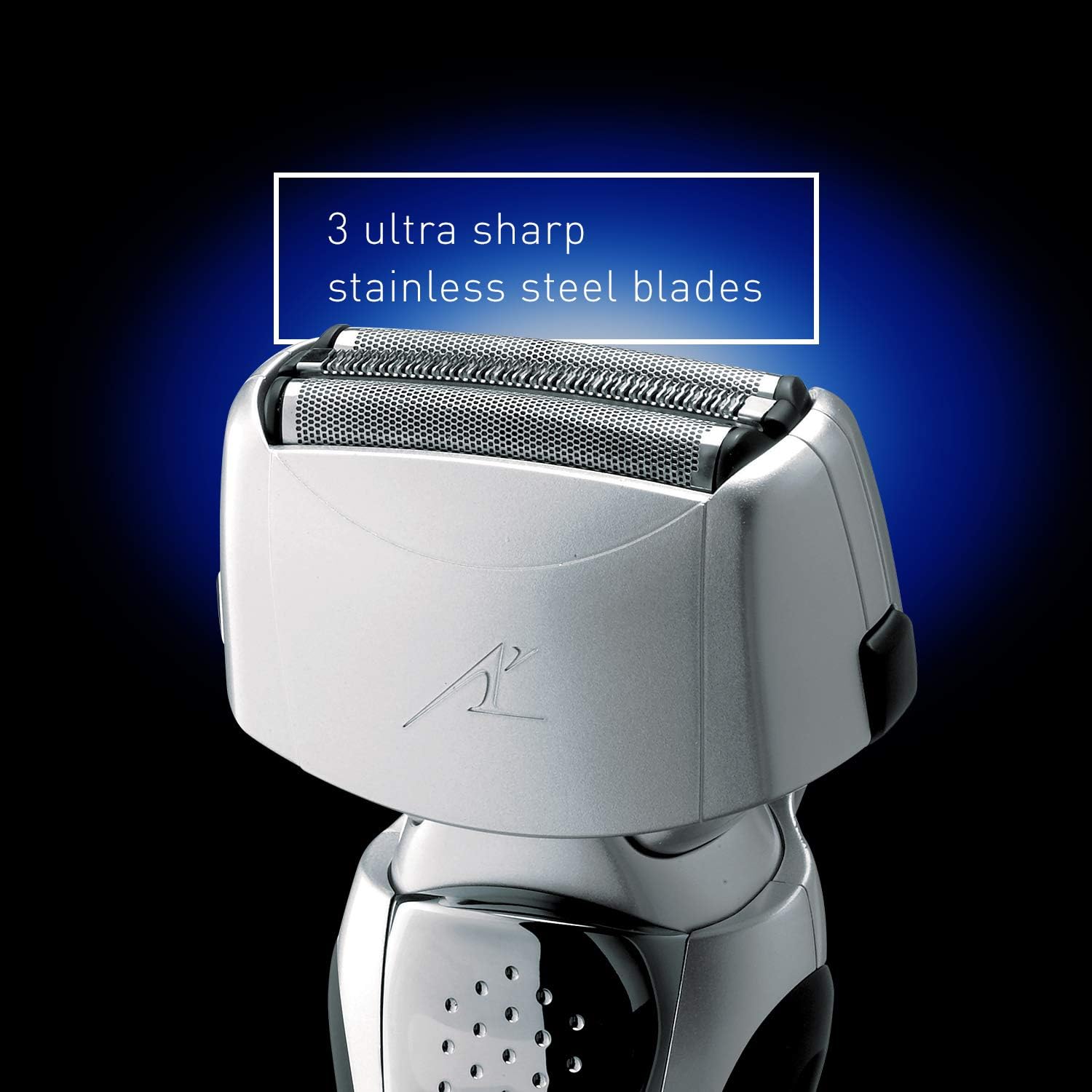 Panasonic Electric Shaver and Trimmer for Men ES8103S Arc3, Wet/Dry with 3 Nanotech Blades and Flexible Pivoting Head