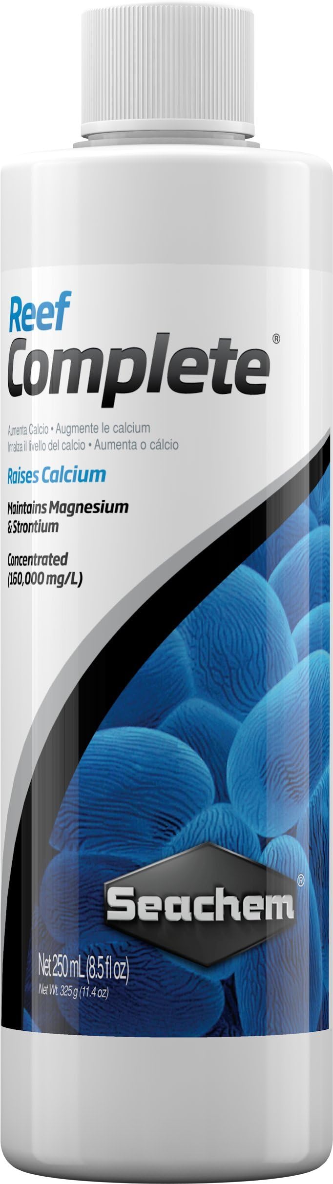 Seachem Reef Complete 250ml, Ionic Calcium To Restore And Maintain Calcium Without Affecting Ph