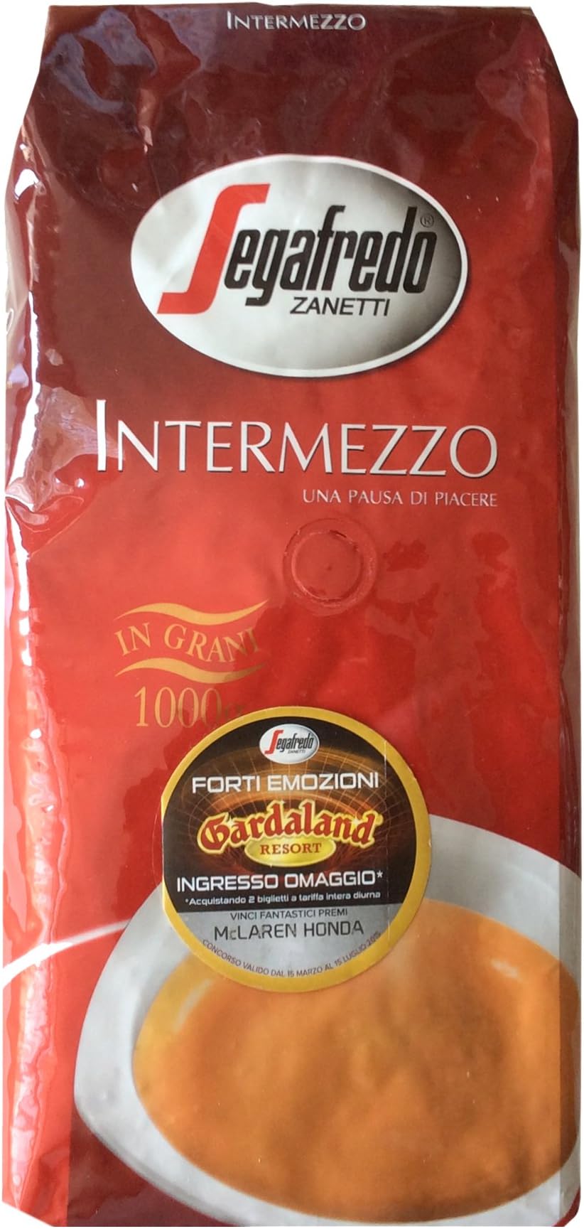 Whole Coffee Beans - SEGAFREDDO - IMPORTED - World Famous Italian Coffee - Roasted Whole Beans