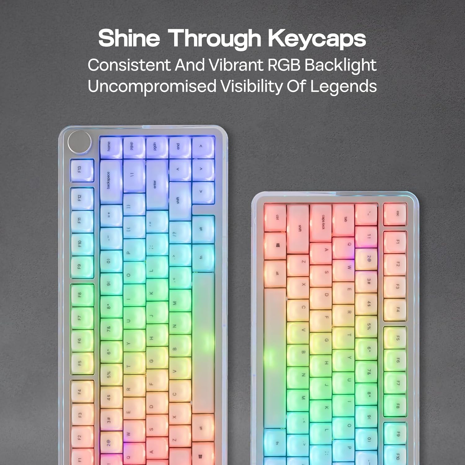 EPOMAKER AegisSil Keycap Set+CloudGel Wrist Rest for Keyboard and Mouse