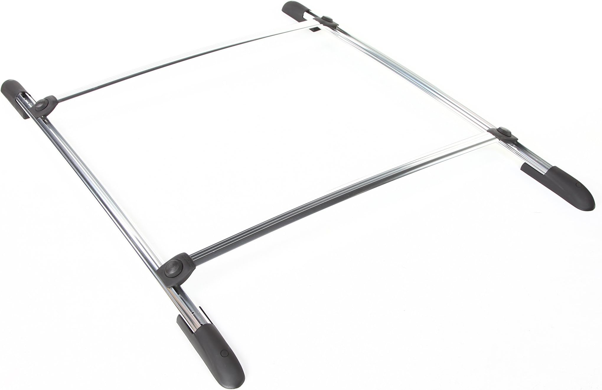 Perrycraft DS4755-A DynaSport 47" Wide x 55" Long Drill-in Installation Roof Rack (Anodized Finish)