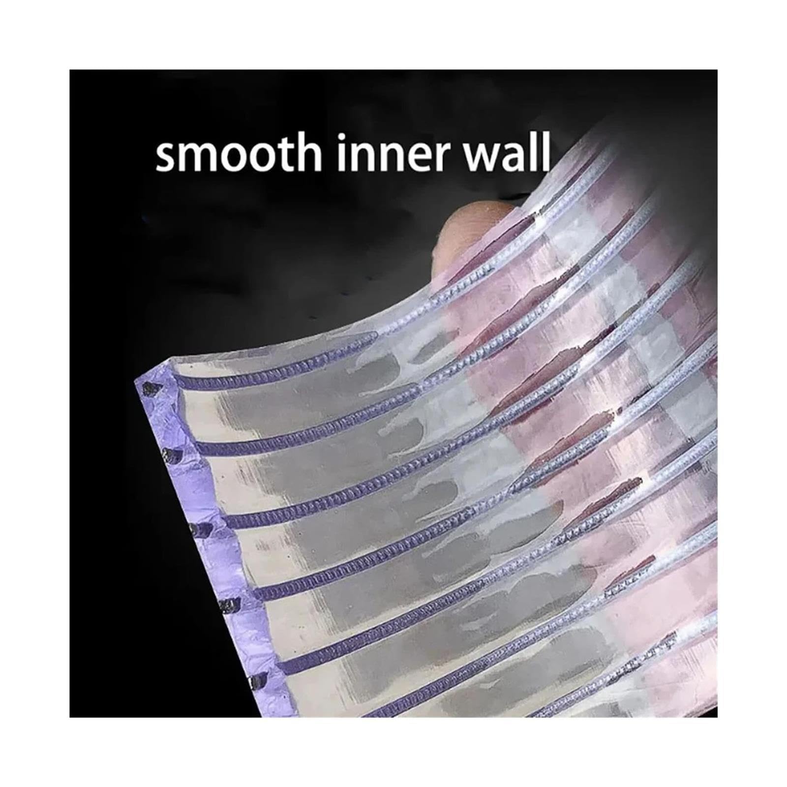 Tuyau PVC transparent armé fil acier DI16-40mm 1/5m