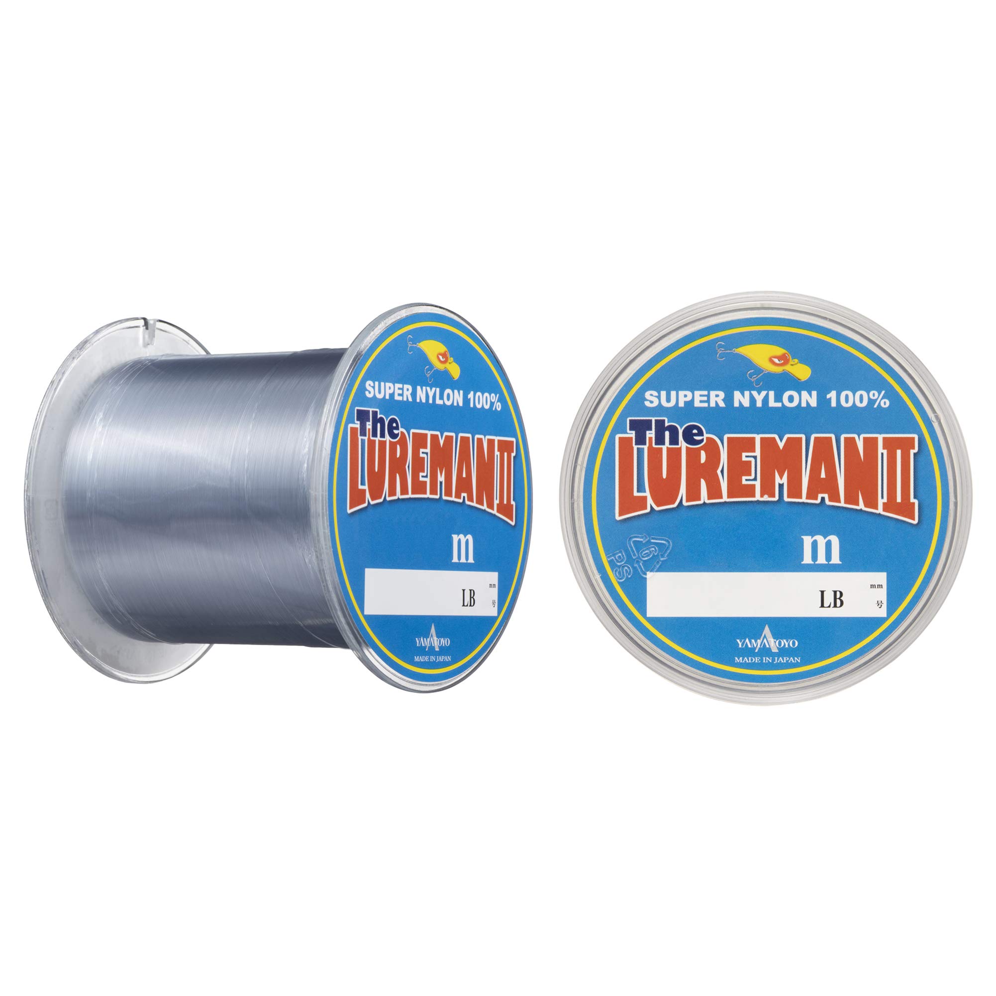 YAMATOYO, Nylon Line, The Lure Man II, 300m, No. 4, 16lb, Gray
