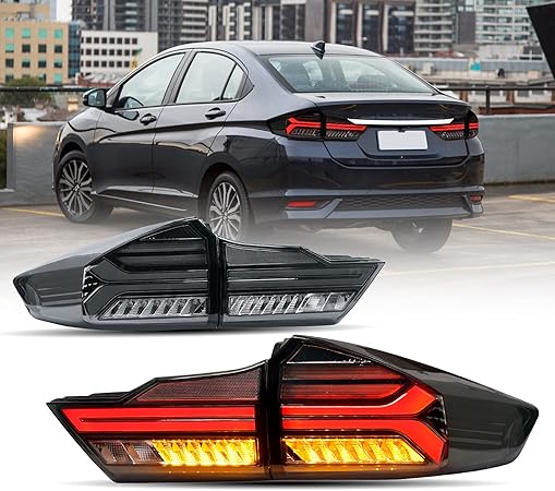 Amazon Yuanzhengホンダ グレイス シティテールランプ テールライト 全ledスモーク 流れるウインカー 1年保証付きfor Honda Grace City Taillights 14 年 ブレーキ テールランプ 車 バイク Amazon Yuanzhengホンダ グレイス シティテールランプ テールライト 全ledスモーク 流れるウインカー 1年保証付きfor Honda Grace City Taillights 14 年 ブレーキ テールランプ 車 バイク