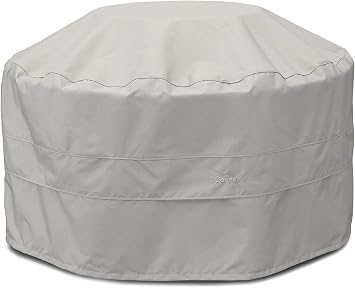 POLYWOOD Round 48 Fire Pit Table in Slate Grey