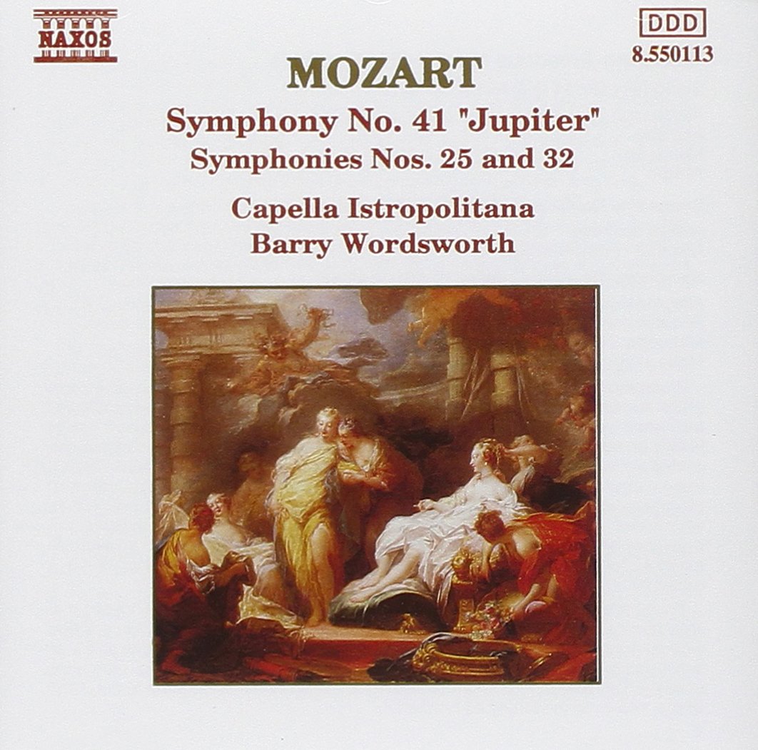 Symphonien Nr. 25+32+41 [Audio CD] MOZART,W. A.