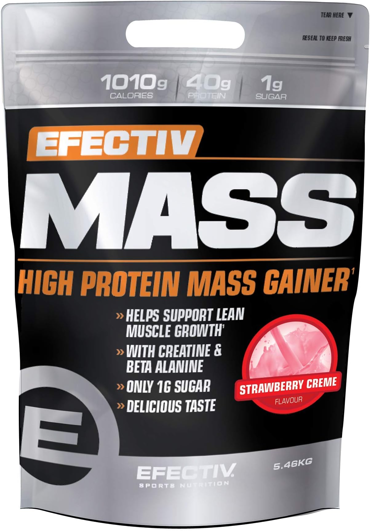 Efectiv Mass 5.4Kg Strawberry Creme