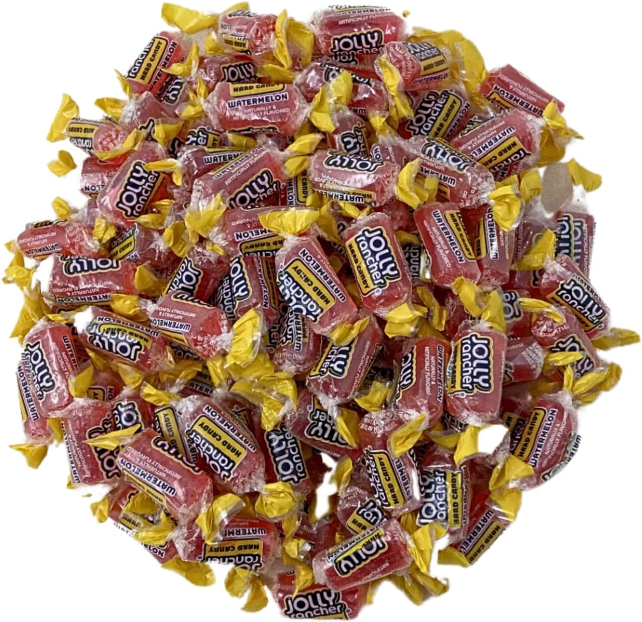 Jolly Ranchers Hard Candy 1.5lbs- All Watermelon Individually Wrapped Delicious Fresh Candy 1.5, 24oz (Packaging Might Vary)