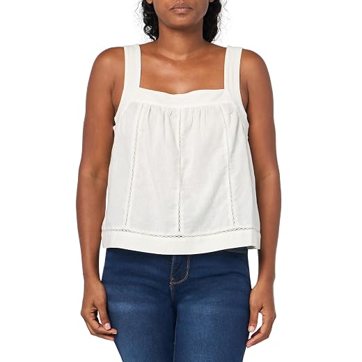 Lucky Brand Women's Hemp Lace Cami Top