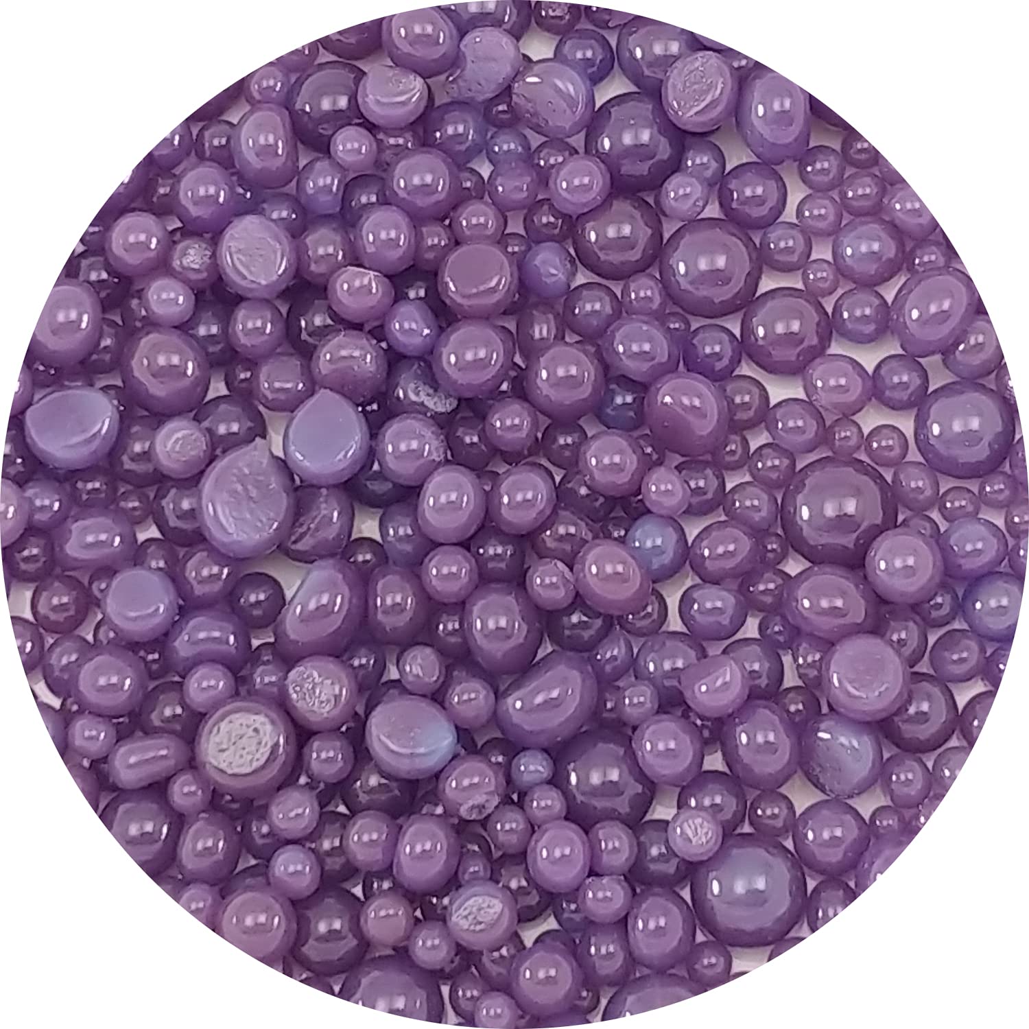 Gold Purple Opal Frit Balls FB0334 COE 90 Glacial Art Glass-picture-22