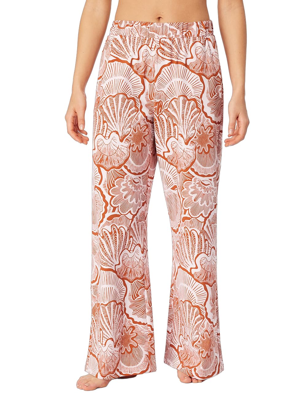 Schiesser Damen Schlafhose lang Baumwolle Single-Jersey - Mix + Relax