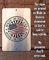 Vista 6 de Beach Decor - Surf At Your Own Risk Danger - Beach Sign Metal Sign - Wall Art Beach Signs for Indoor/Outdoor - Beach Decor for Bedroom, Pool