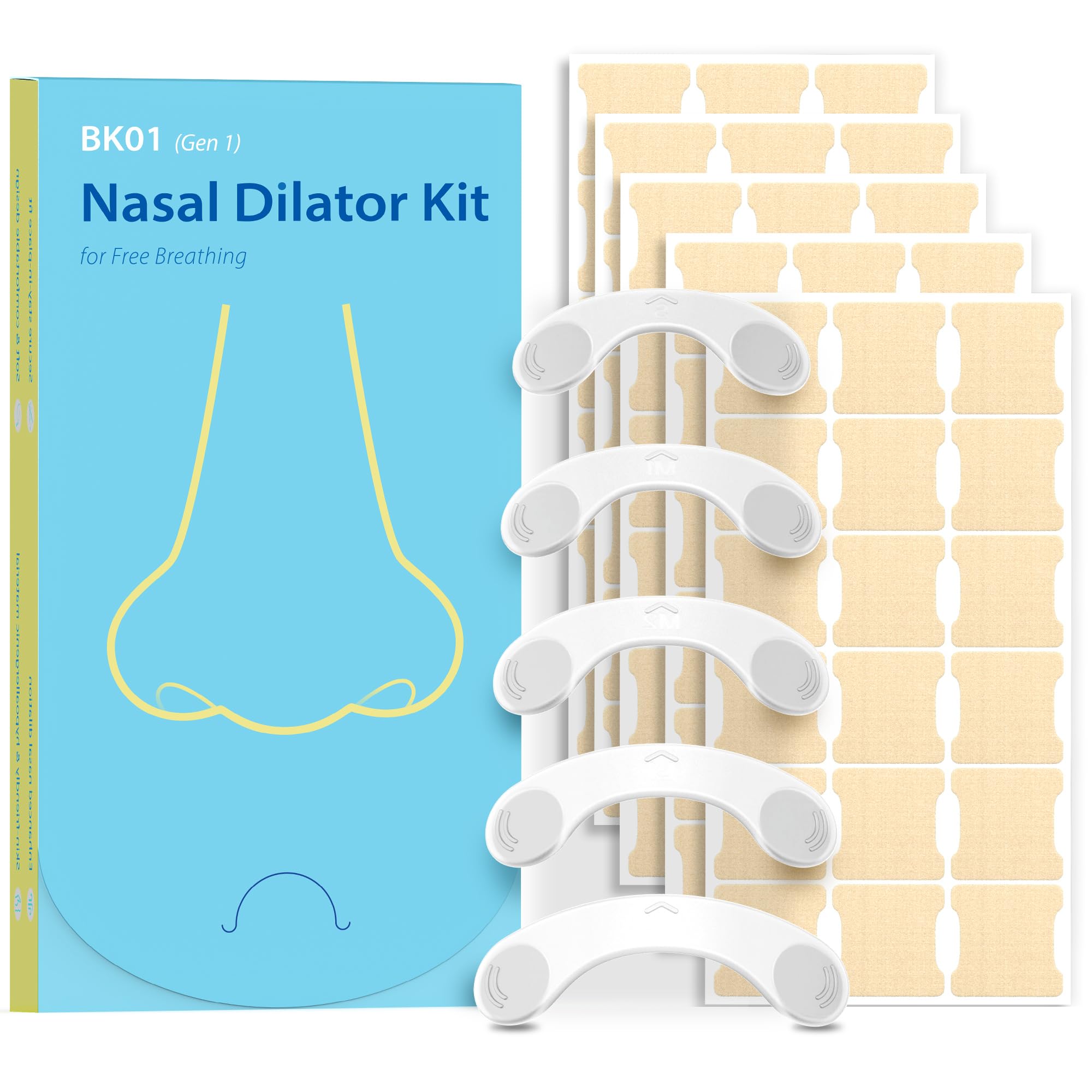 Nasal Strips, Reusable Band & 45 Tabs for Breathing, Snoring & Congestion — Amazon image 12