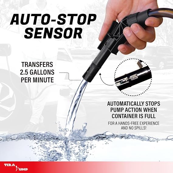 TERA PUMP Next Generation Rain-Resistant Gas Fuel Pump