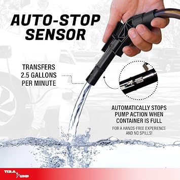 TERA PUMP Next Generation Rain-Resistant Gas Fuel Pump